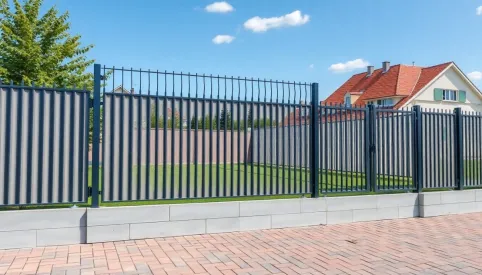 kompletne ogrodzenie panelowe z podmurówką cena Gdynia