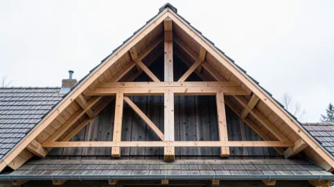 konstrukcja dachu dwuspadowego