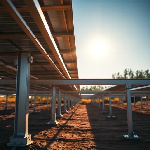 Konstrukcja pod panele fotowoltaiczne na gruncie 10 kW cena