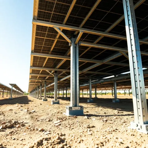 Konstrukcja pod panele fotowoltaiczne na gruncie cena