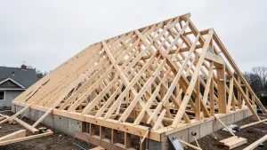 koszt budowy dachu dwuspadowego 2017