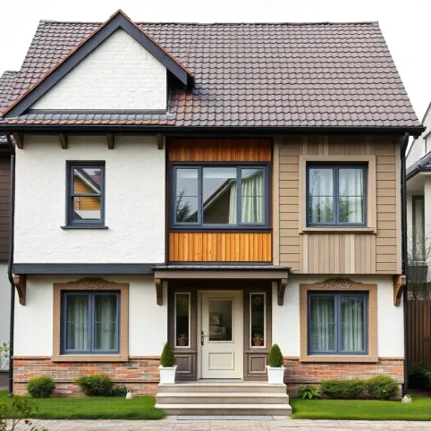 Koszt elewacji domu 140m2