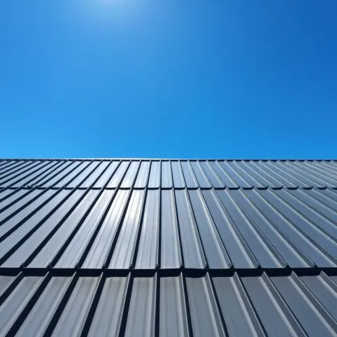 Koszt malowania dachu z blachy