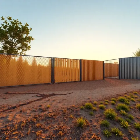 Koszt ogrodzenia działki 1200m2