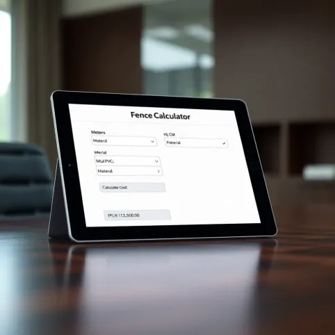 Koszt ogrodzenia działki kalkulator