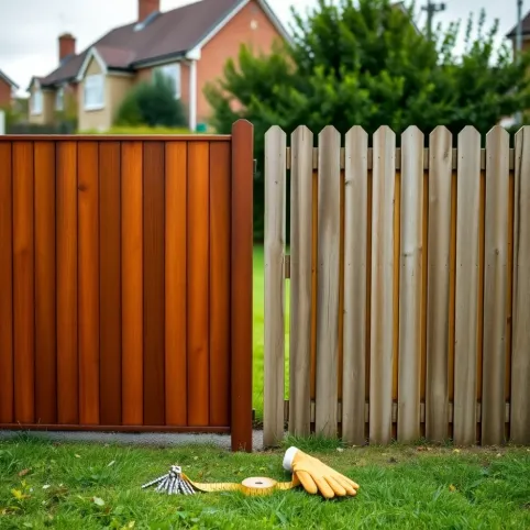 Koszt ogrodzenia w UK