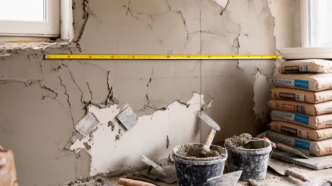 koszt tynkowania ścian wewnętrznych