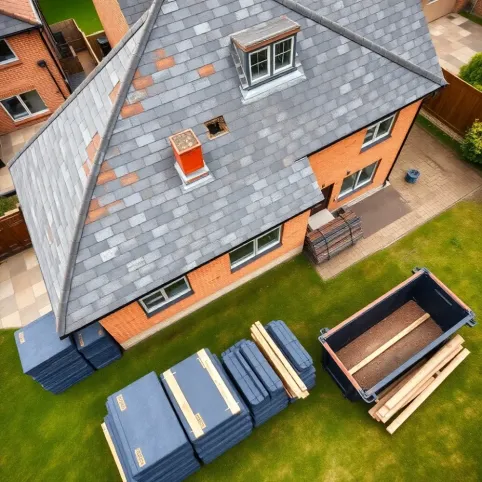 Koszt wymiany dachu w UK