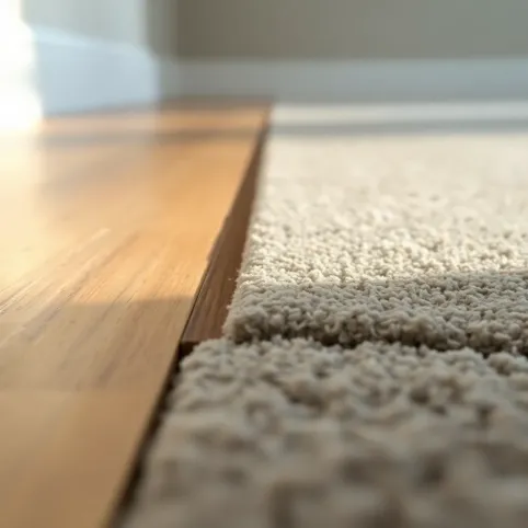 Łączenie paneli z wykładziną