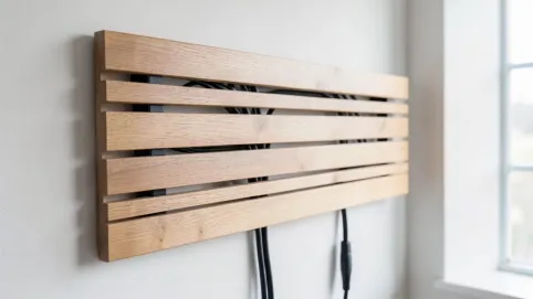 Lamele z miejscem na kable