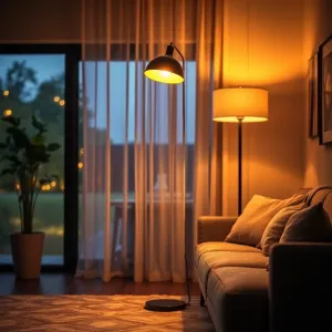 Lampa podłogowa do czytania AGATA meble