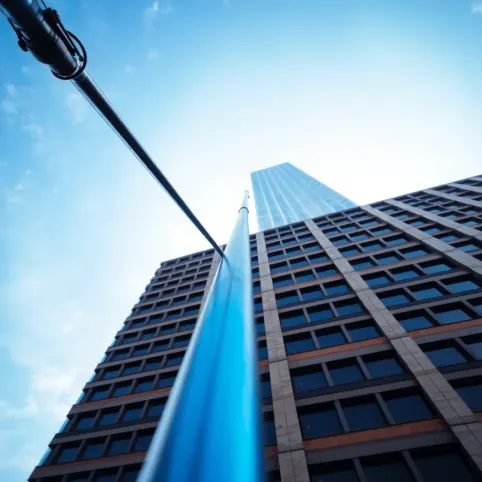 Lanca teleskopowa do mycia elewacji