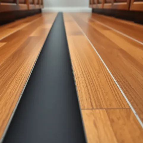 Listwa łącząca panele z płytkami czarna