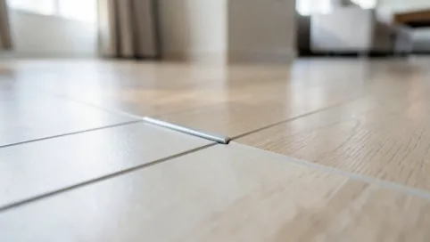 listwa łączeniowa płytki z panelami