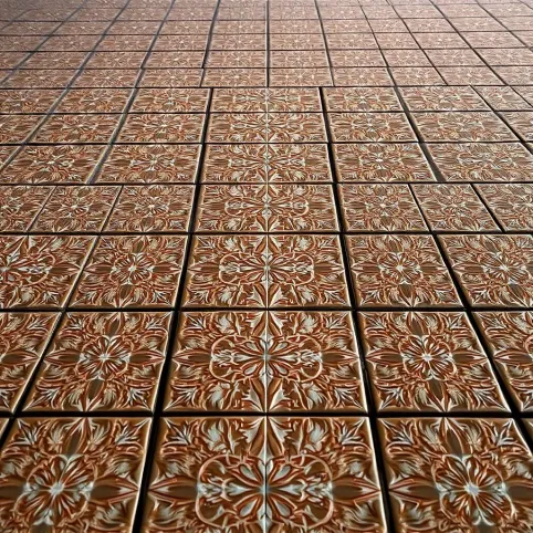 Małe kafelki podłogowe