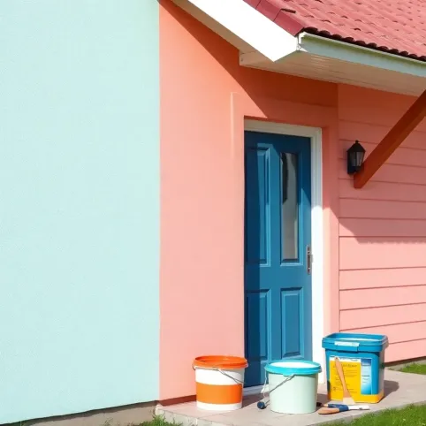 Malowanie elewacji cena za m2 z materiałem