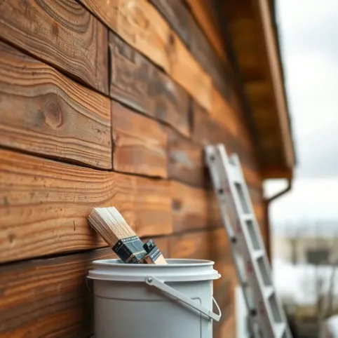 Malowanie elewacji drewnianej cennik