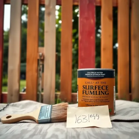 Malowanie ogrodzenia pędzlem cena