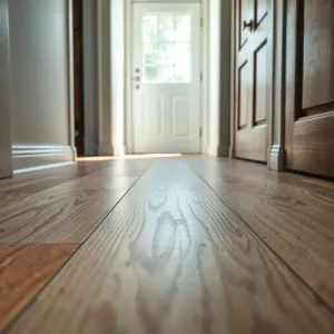 Mały przedpokój podłoga