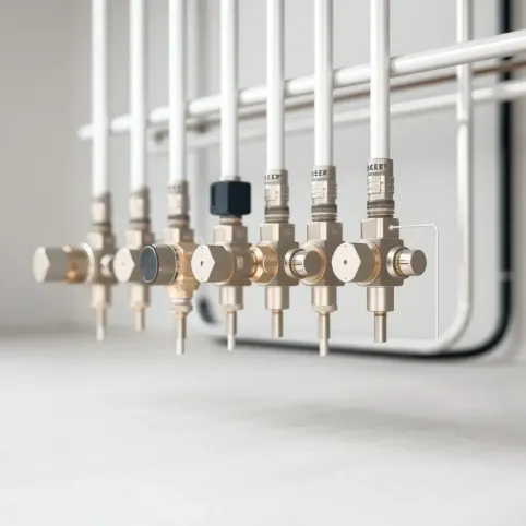 Mieszacz do podłogówki schemat