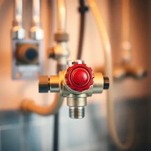 Mieszacz termostatyczny do podłogówki