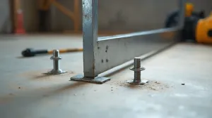 Mocowanie balustrady do posadzki