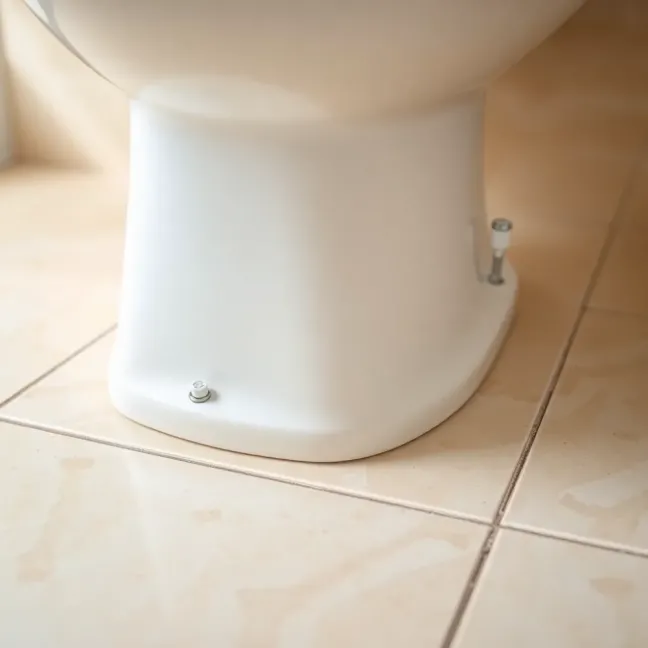 Mocowanie muszli klozetowej do podłogi