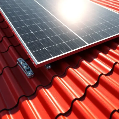 Mocowanie paneli fotowoltaicznych do blachodachówki