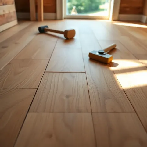 montaż deski podłogowej piórowpust