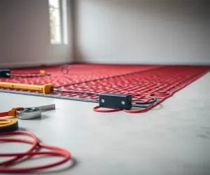 Montaż elektrycznego ogrzewania podłogowego