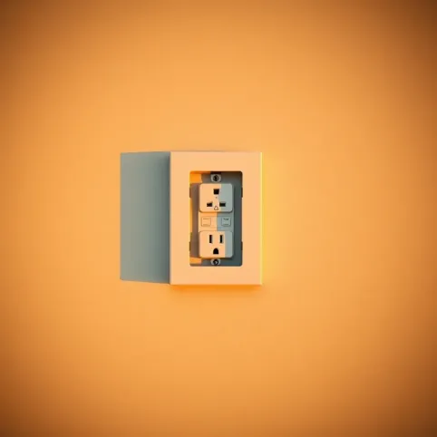 Montaż gniazda natynkowego na elewacji