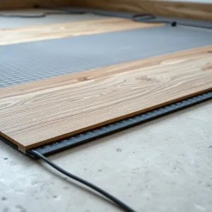 Montaż maty grzewczej pod panele