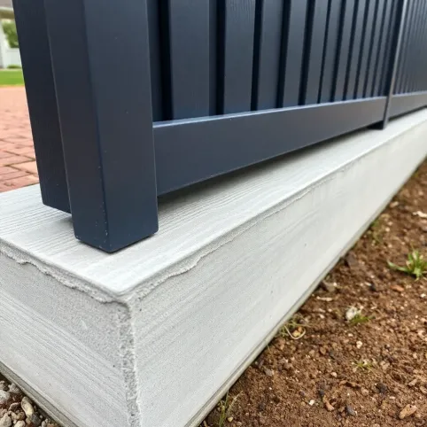 Montaż ogrodzenia panelowego z podmurówką cena