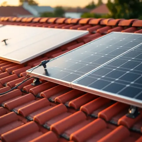 Montaż paneli fotowoltaicznych na dachówce