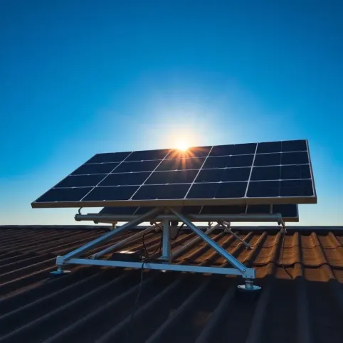 Montaż paneli fotowoltaicznych na trójkącie