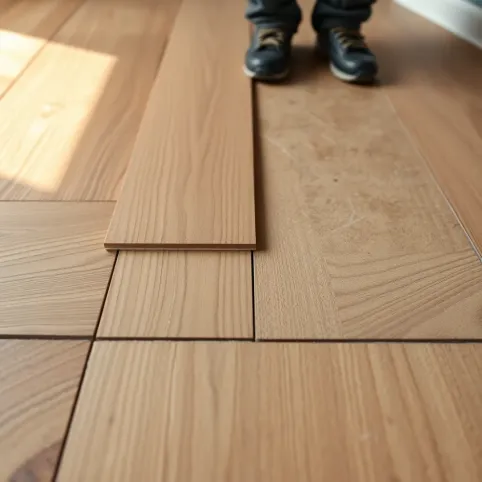 Montaż paneli na klik