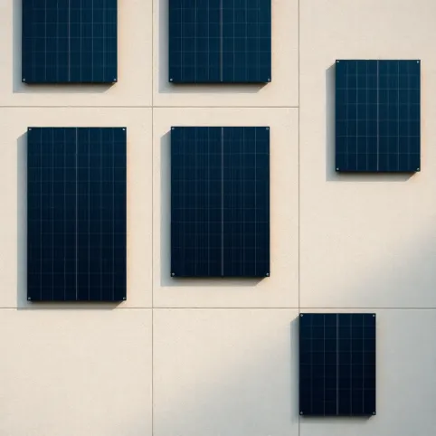 Montaż paneli na ścianie pionowej