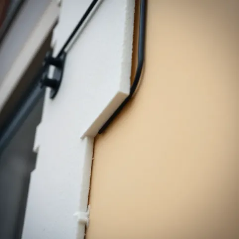 Montaż płyt PIR na elewacji