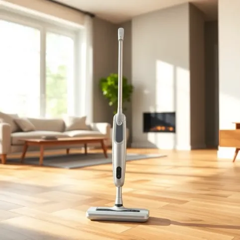 Mop elektryczny do podłogi drewnianej