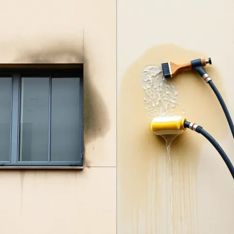 Mycie elewacji bez myjki