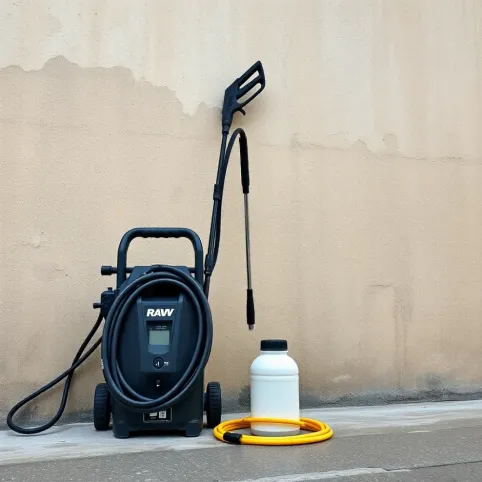 Mycie elewacji sprzęt