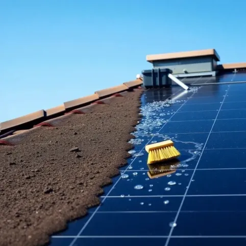 Mycie paneli fotowoltaicznych