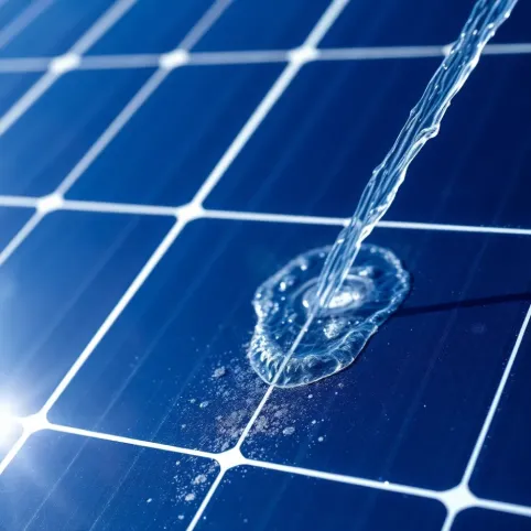 Mycie panelu fotowoltaicznego