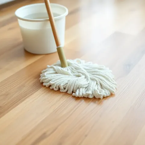 Mycie podłogi drewnianej olejowanej