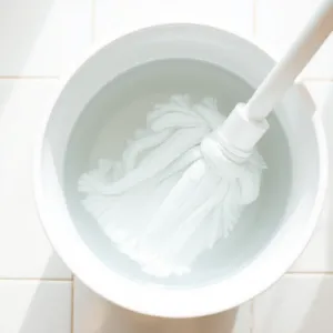 Mycie podłogi zimną wodą