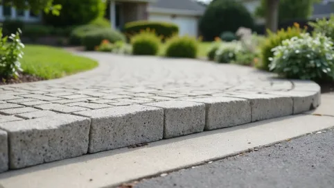 Najazd krawężnikowy betonowy