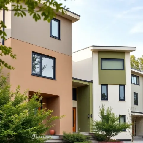 Najmodniejsze kolory elewacji