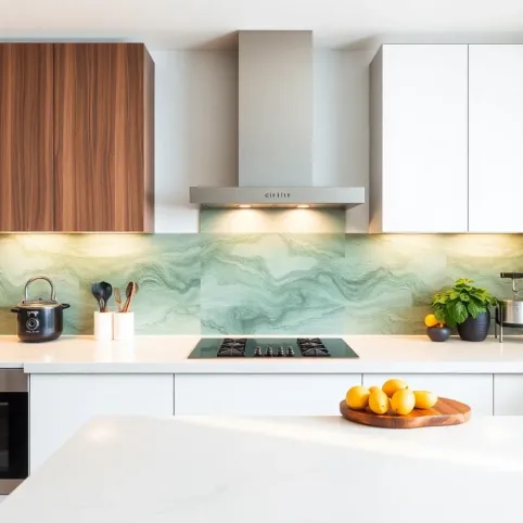 Najmodniejsze panele szklane do kuchni