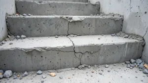 naprawa schodów betonowych