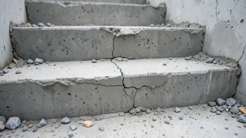 naprawa schodów betonowych